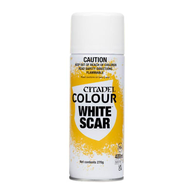 CITADEL SPRAY: WHITE SCAR SPRAY PAINT (400 ML)