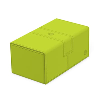 DECK CASE: TWIN FLIPNTRAY 200+ STANDARD SIZE XENOSKIN- SUMMER EDITION- LIME
