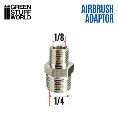 ADAPTADOR MACHO / ADAPTOR MALE 1/4 - 1/8