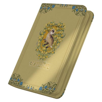 PORTFOLIO: 8-POCKET ZIPFOLIO 160+ XENOSKIN- HARRY POTTER- 4 HOUSES- HUFFLEPUFF