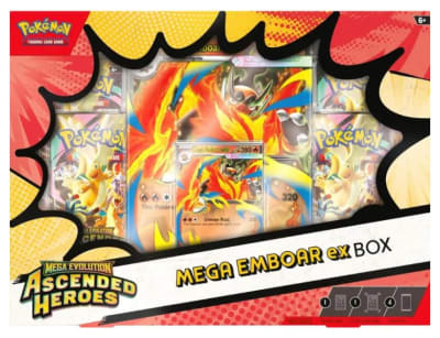 POKEMON TCG: SPANISH MEGA EVOLUTION 02.5 ASCENDED HEROES- EX BOX (MEGA EMBOAR)