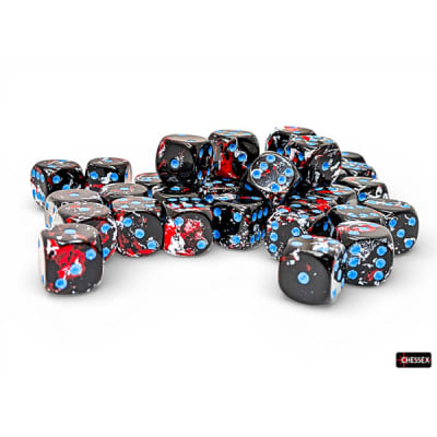 BRUSH DARK SIDE - BLUE 12MM DICE BLOCK
