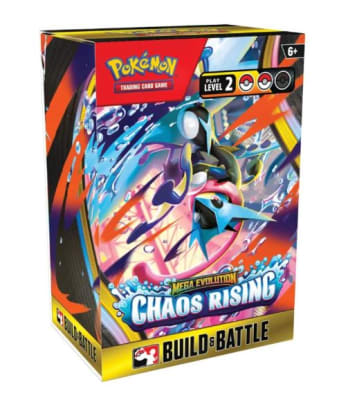 POKEMON TCG: MEGA EVOLUTION 04 CHAOS RISING- BUILD & BATTLE BOX