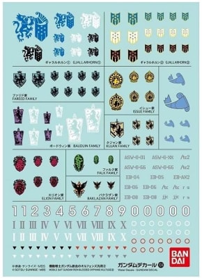 GUNDAM DECAL 104 MOBILE SUIT GUNDAM IRON-BLOODED ORPHANS MULTIUSE 2