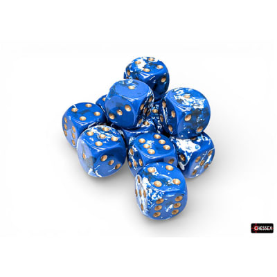 BRUSH WAVEBREAK - GOLD 16MM DICE BLOCK