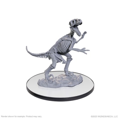 WIZKIDS DEEP CUTS MINIATURES: UNPAINTED MINIS- WAVE 26- SKELETAL RAPTOR