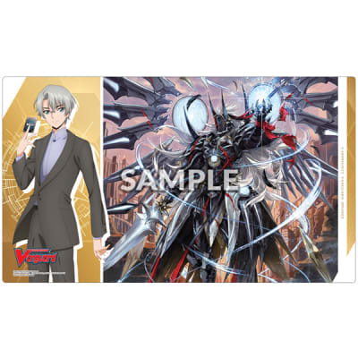 PLAYMAT: BUSHI SUPPLIES RUBBER PLAYMAT- CARDFIGHT!! VANGUARD DIVINEZ DELUXE ARC- RAIKA & YOUTHBERK