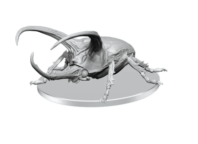 WIZKIDS DEEP CUTS: UNPAINTED MINIS- WAVE 28- GIANT RHINOCEROS BEETLE