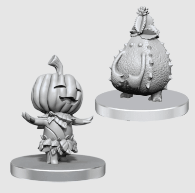 PATHFINDER BATTLES DEEP CUTS MINIATURES: UNPAINTED MINIS- WAVE 28- GOURD LESHY AND CACTUS LESHY