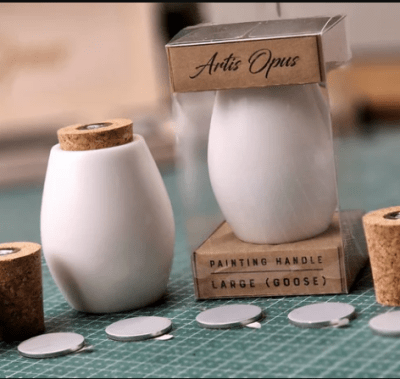 ARTIS OPUS PAINTING HANDLE LARGE (GOOSE)