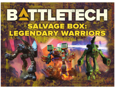 BattleTech: Salvage Blind Box - Legendary Warriors