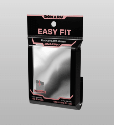 CARD SLEEVES: STANDARD DOMARU EASY FIT- CLEAR OUTER SLEEVES