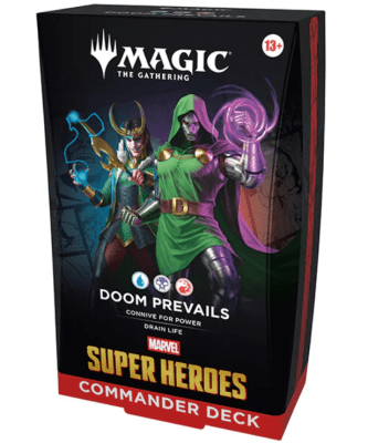 MTG: UNIVERSES BEYOND- MARVEL SUPER HEROES COMMANDER - DOOM PREVAILS