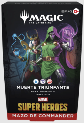 MTG: SPANISH UNIVERSES BEYOND- MARVEL SUPER HEROES COMMANDER - DOOM PREVAILS