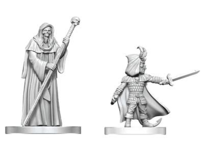 D&D NOLZUR'S MARVELOUS MINIATURES - UNPAINTED MINIS- WAVE 29- CULTIST OF BHAAL & CULTIST OF MYRKUL