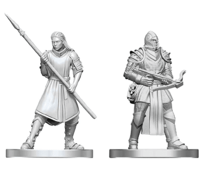 D&D NOLZUR'S MARVELOUS MINIATURES - UNPAINTED MINIS- WAVE 29- TOWN GUARDS