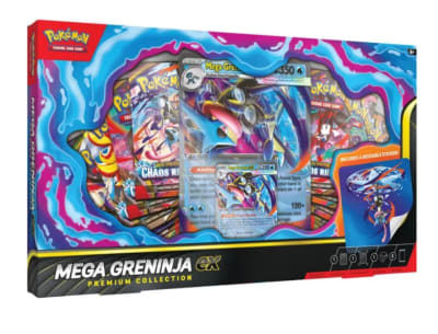 POKEMON TCG: MEGA GRENINJA EX PREMIUM COLLECTION CASE