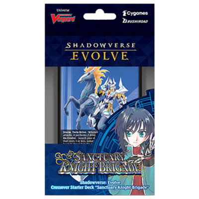 SHADOWVERSE EVOLVE: CARDFIGHT!! VANGUARD SANCTUARY KNIGHT BRIGADE CROSSOVER STARTER DECK
