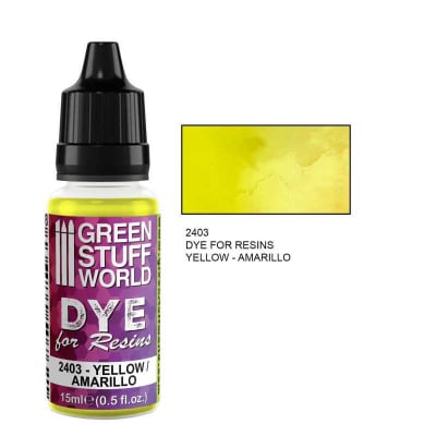 DYE FOR RESINS - YELLOW-AMARILLO 15ML