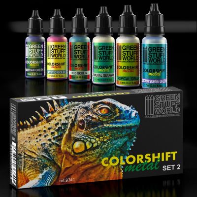 SET PINTURA - PAINT SET - COLORSHIFT CHAMALEON 2