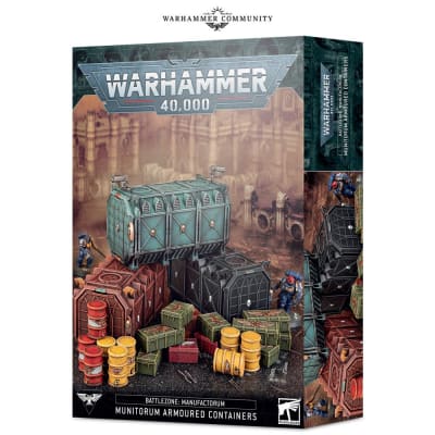 B/Z MANUF.:MUNITORUM ARMOURED CONTAINERS