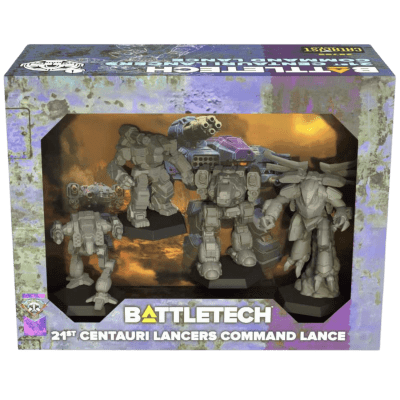 BATTLETECH: 21ST CENTAURI LANCERS COMMAND LANCE