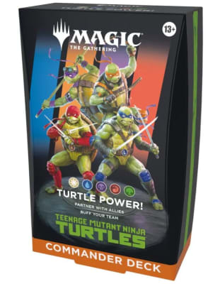 MTG: UNIVERSES BEYOND- TEENAGE MUTANT NINJA TURTLES COMMANDER DECK