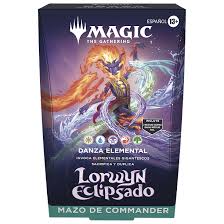 MTG: LORWYN ECLIPSED COMMANDER DECK DANCE OF THE ELEMENTS- SPANISH