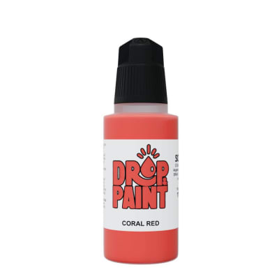 DROP & PAINT - CORAL RED