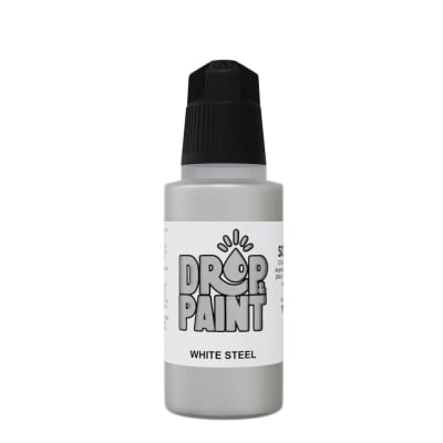 DROP & PAINT - WHITE STEEL