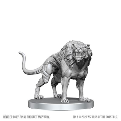 D&D NOLZURS MARVELOUS MINIATURES: UNPAINTED MINIS- WAVE 28- HELL HOUND & NARZUGON