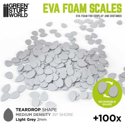 ESCAMAS DE GOMA EVA - LÁGRIMA