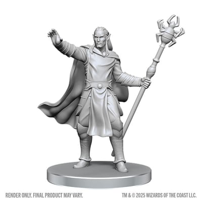 D&D NOLZURS MARVELOUS MINIATURES: UNPAINTED MINIS- WAVE 28- DROW MAGE & YOCHLOL