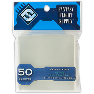 CARD SLEEVES: SQUARE (70X70MM)