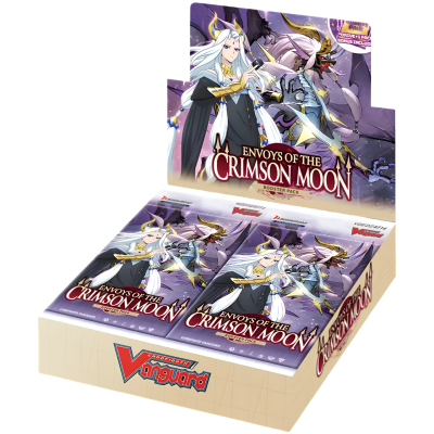 CARDFIGHT VANGUARD: ENVOYS OF THE CRIMSON MOON BOOSTER DISPLAY
