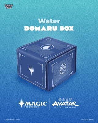 DECKBOX: MTG DOMARU BOX- AVATAR- THE LAST AIRBENDER- WATER