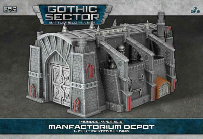 BATTLEFIELD IN A BOX: MUNDUS IMPERIALIS- MANUFACTORIUM DEPOT (X1), 30MM SCALE
