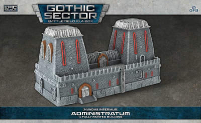 BATTLEFIELD IN A BOX: MUNDUS IMPERIALIS- ADMINISTRATUM (X1), 30MM SCALE