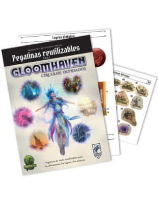 GLOOMHAVEN - CIRCULOS OLVIDADOS: PEGATINAS REUTILIZABLES