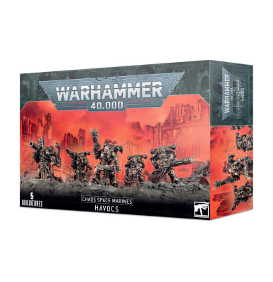 CHAOS SPACE MARINES HAVOCS (NEW)