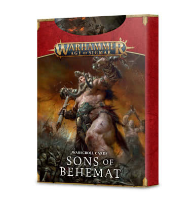 WARSCROLL CARDS: SONS OF BEHEMAT (SPA) (2022)