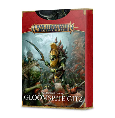 WARSCROLL CARDS: GLOOMSPITE GITZ (SPA)