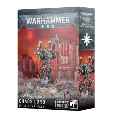 CHAOS SPACE MARINES: LORD WITH JUMP PACK 2024