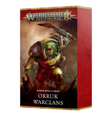 WARSCROLL CARDS: ORRUK WARCLANS (ENG) (2025)