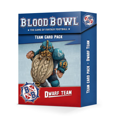 BLOOD BOWL: DWARF TEAM CARD PACK