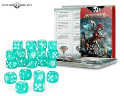 WARSCROLL CARDS: IDONETH DEEPKIN ESPAÑOL