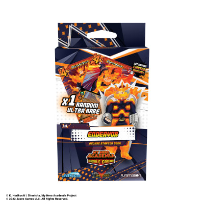 Y HERO ACADEMIA - ENDEAVOR DELUXE STARTER DECK SERIES 3