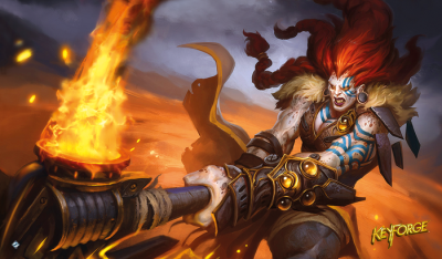 KEYFORGE BRUTE FORCE PLAYMAT