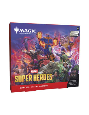 MTG: UNIVERSES BEYOND- MARVEL SUPER HEROES SCENE BOX - VILLAINS UNLEASHED