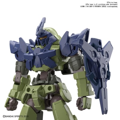 30MM 1/144 OPTION ARMOR FOR COMMANDER TYPE [PORTANOVA EXCLUSIVE/ NAVY]